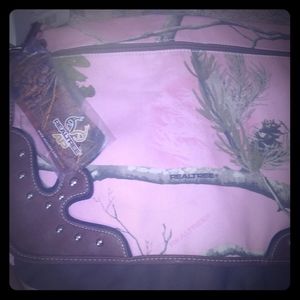 Real tree bag back Pack laptop case large new with